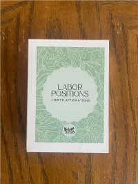 Labor Position & Affirmation Cards – Image 2