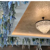 Dace Floor Ceiling Silk Florals – Image 1