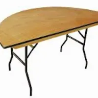 Half Round 5 Foot Table – Image 1