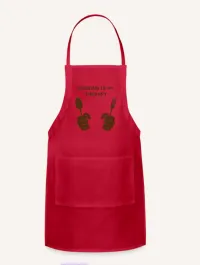 Cooking is my therapy apron – Image 3