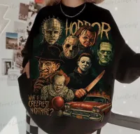 Horror – X-Large, Black, Crewneck