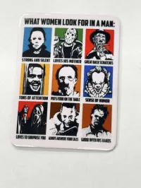 Fridge Magnet 2x3 – What women look for in a man