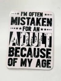 Fridge Magnet 2x3 – Often Mistaken