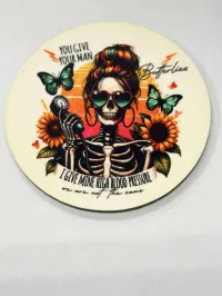 Wood Magnets 3 inches – Give Butterflies Blood Pressure