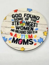 Wood Magnets 3 inches – Autism Mom