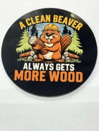 Wood Magnets 3 inches – A Clean Beaver