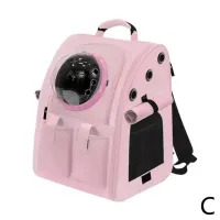 Pet Astronaut Travel Backpack – Pink