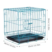 Pet Foldable Crate – Blue