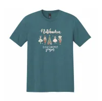 Nutcracker Youth T-Shirt - Heathered Teal – Image 1