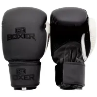 NZ Boxer Core Gloves – Black, 16 oz