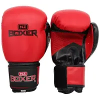NZ Boxer Core Gloves – Red, 16 oz