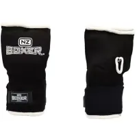 NZ Boxer Quick Wraps – Black, Large
