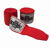 NZ Boxer Hand Wraps 4m (Colours) – Red