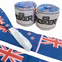 NZ Boxer Hand Wraps 4m (Prints) – Flag