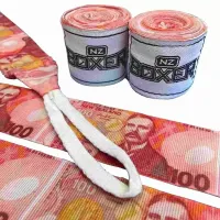 NZ Boxer Hand Wraps 4m (Prints) – Cash