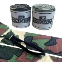 NZ Boxer Hand Wraps 4m (Prints) – Camo