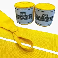 NZ Boxer Hand Wraps 4m (Colours) – Yellow