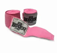 NZ Boxer Hand Wraps 4m (Colours) – Pink