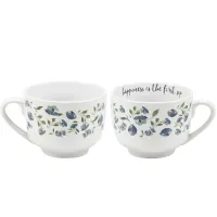 "First Sip" Floral Mug – Image 3