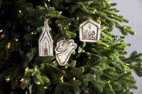 Angel Stoneware Ornament – Image 2