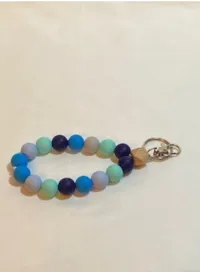 Blue Large Key Ring – Image 1