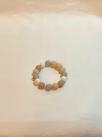 Wood and Blue Accents Bracelet – Image 1