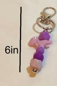 Purple Dinosaur Keychain Bar – Image 2