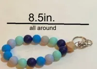 Blue Large Key Ring – Image 2