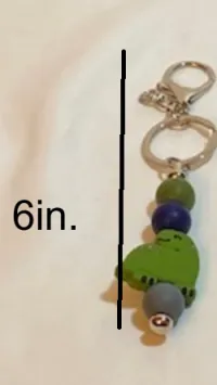 Green Dinosaur Keychain Bar – Image 2