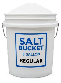 Regular White Salt Bucket – Image 1