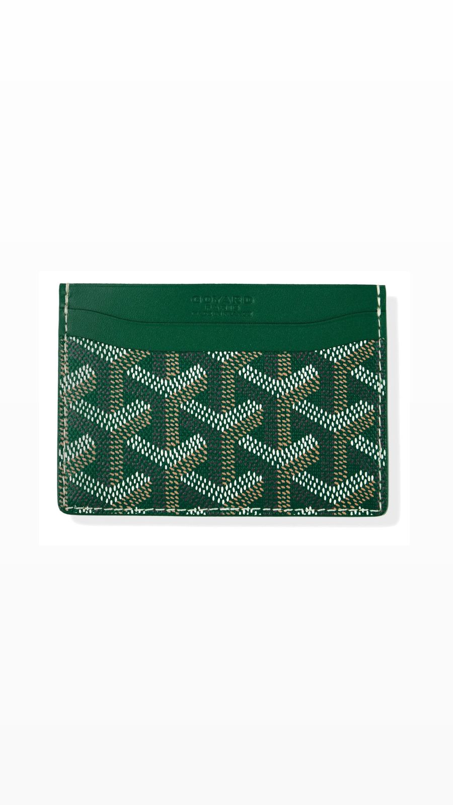 Goyard Saint Sulpice Green Card Holder – Image 2