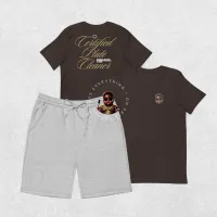 Certified Plate Cleaners (T-shirt + Shorts Bundle) – XL / Heather Grey, L / Brown