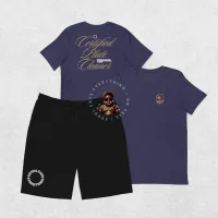 Certified Plate Cleaners (T-shirt + Shorts Bundle) – 2XL / Black, L / Heather Midnight Navy