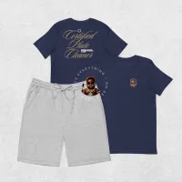 Certified Plate Cleaners (T-shirt + Shorts Bundle) – 2XL / Heather Grey, XL / Navy