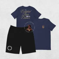 Certified Plate Cleaners (T-shirt + Shorts Bundle) – S / Black, 2XL / Navy