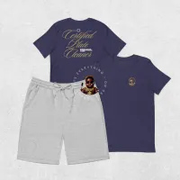 Certified Plate Cleaners (T-shirt + Shorts Bundle) – S / Heather Grey, 2XL / Heather Midnight Navy