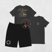 Certified Plate Cleaners (T-shirt + Shorts Bundle) – XL / Black, S / Dark Grey