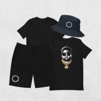 Baby Gold Chain - Full Outfit Bundle – S / Black, L / Black, One Size / Navy