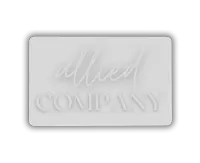 White Standard Plastic Cards – Silver