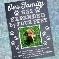 Announcement, customized and double sided – Image 1