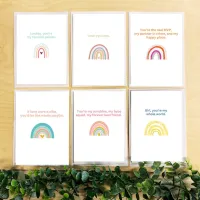 Funny & Relatable Valentine's Day Cards for Teen Girls, Cute Best Friend Valentines + stamps – Image 1