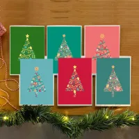 Heartfelt Holiday Cheer: Uplifting Friend-to-Friend Christmas Notecard Set + stamps – Image 1