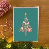 Heartfelt Holiday Cheer: Uplifting Friend-to-Friend Christmas Notecard Set + stamps – Image 2