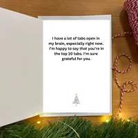 Heartfelt Holiday Cheer: Uplifting Friend-to-Friend Christmas Notecard Set + stamps – Image 5