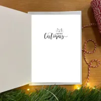 Purr-fectly Festive: Cute Cat Christmas Notecard Set + stamps – Image 3