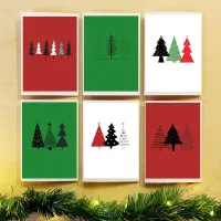 Sarcastic mom-to-mom Christmas notecard set + stamps – Image 1