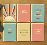 You are Amazing notecard set – Image 1