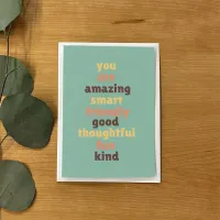 You are Amazing notecard set – Image 4