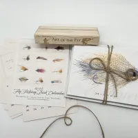 2025 Fly Fishing Desk Calendar and Minnow Notecard Set – Image 4