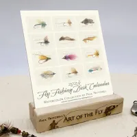 2025 Fly Fishing Desk Calendar and Minnow Notecard Set – Image 3